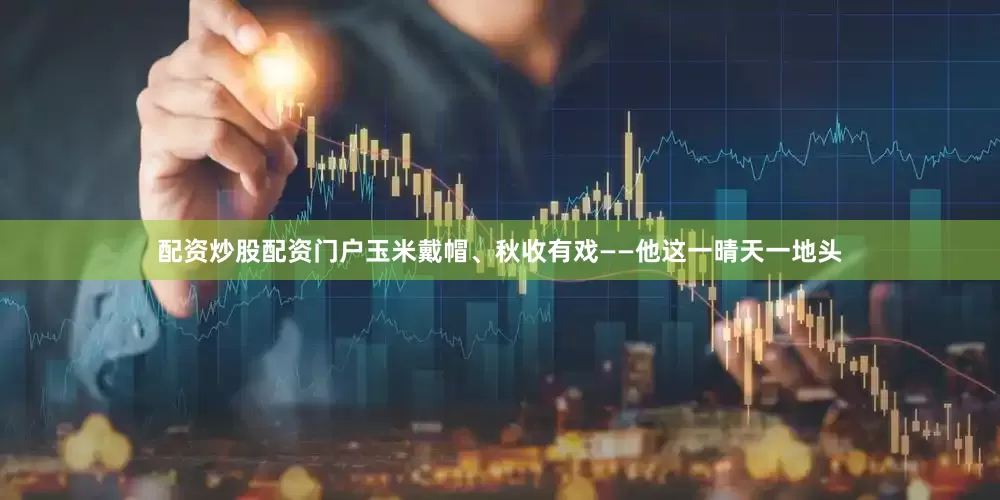 配资炒股配资门户玉米戴帽、秋收有戏——他这一晴天一地头
